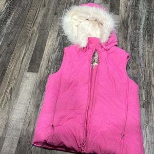 Pink Vest Size Large 10/12